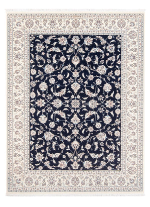 Alfombra Persa - Nain - Prima - 207 x 152 cm - azul oscuro