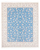 Nain - 6La Alfombra 155x200cm - Alfombra persa - azul
