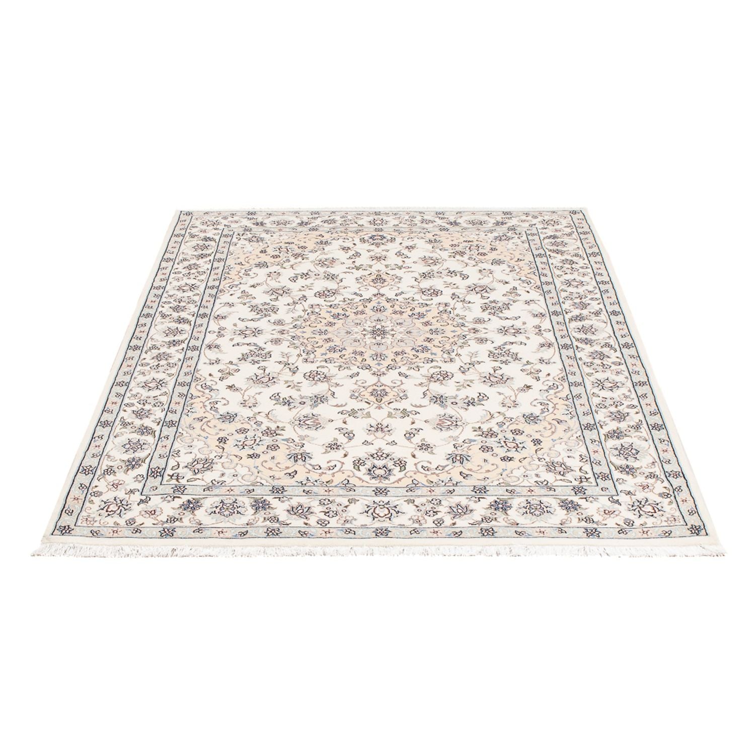Alfombra Persa - Nain - Prima - 161 x 109 cm - crema