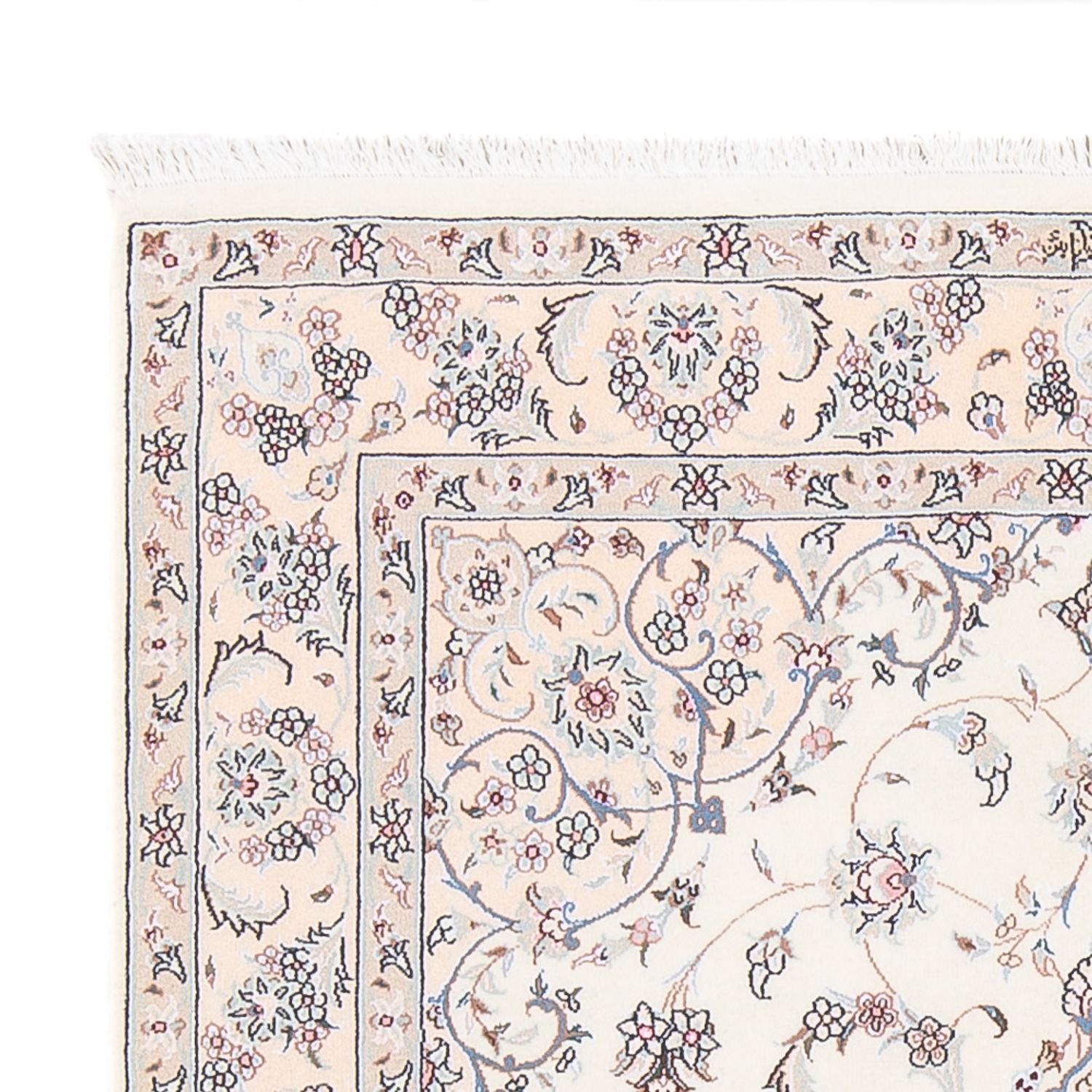 Alfombra Persa - Nain - Prima - 158 x 111 cm - crema