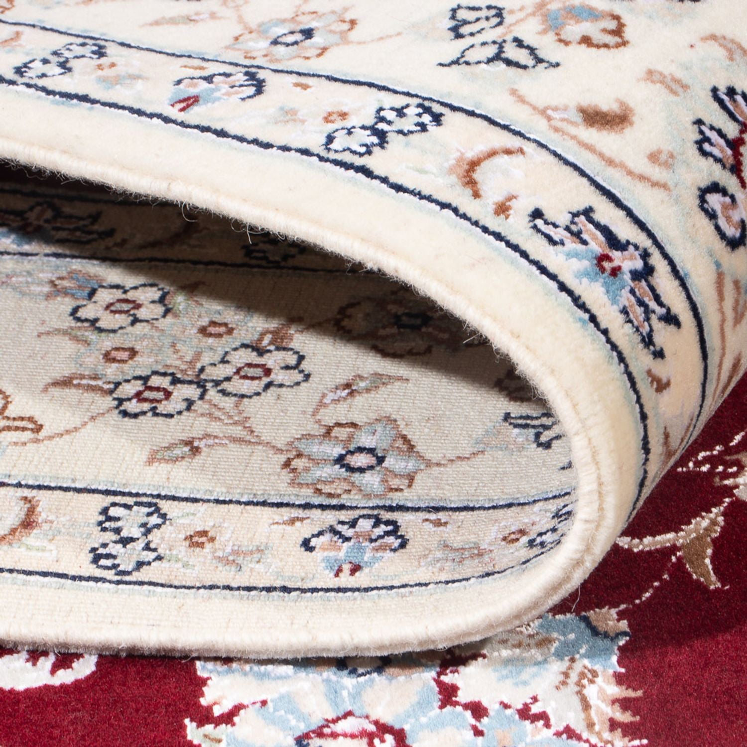 Alfombra Persa - Nain - Prima - 153 x 108 cm - rojo