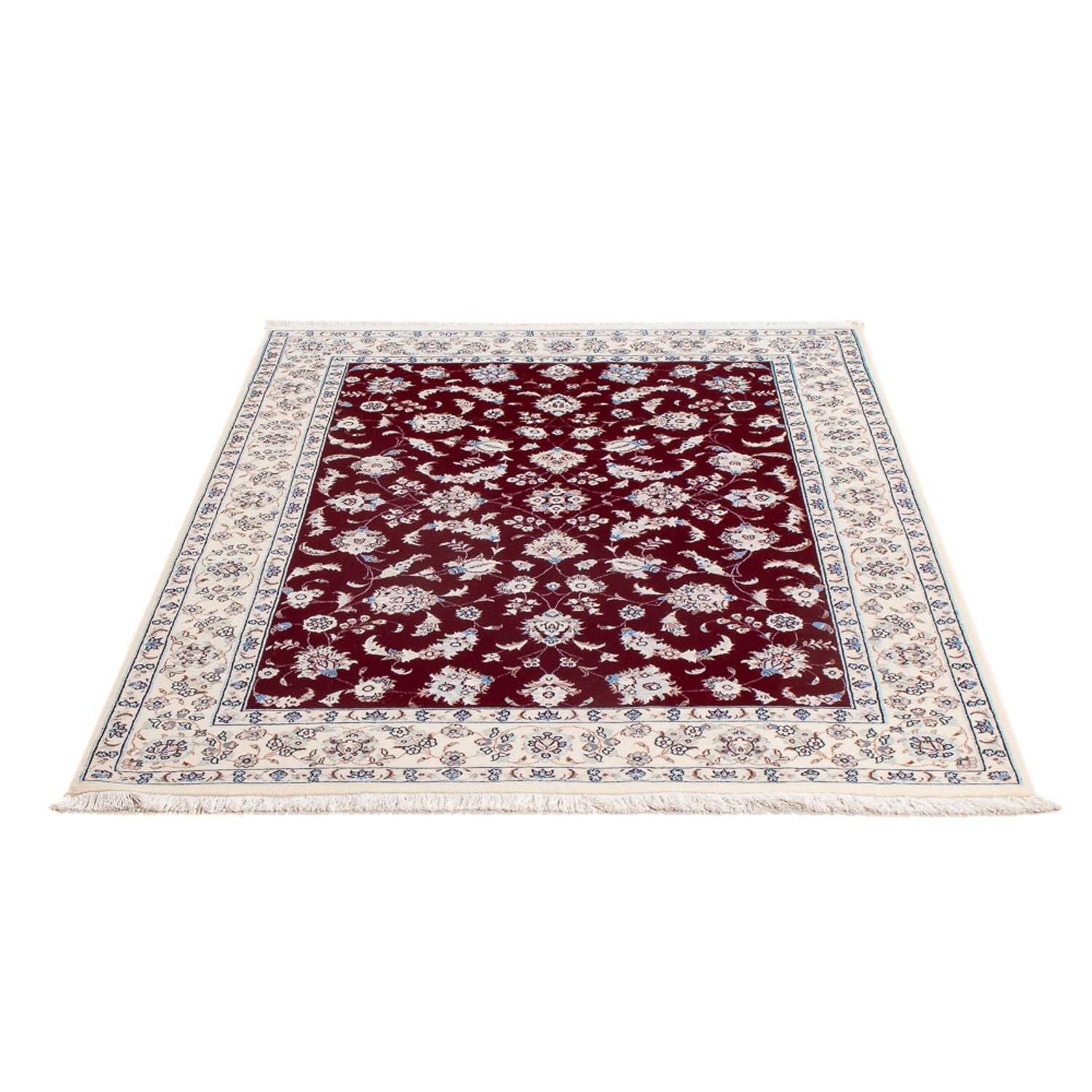 Alfombra Persa - Nain - Prima - 153 x 108 cm - rojo