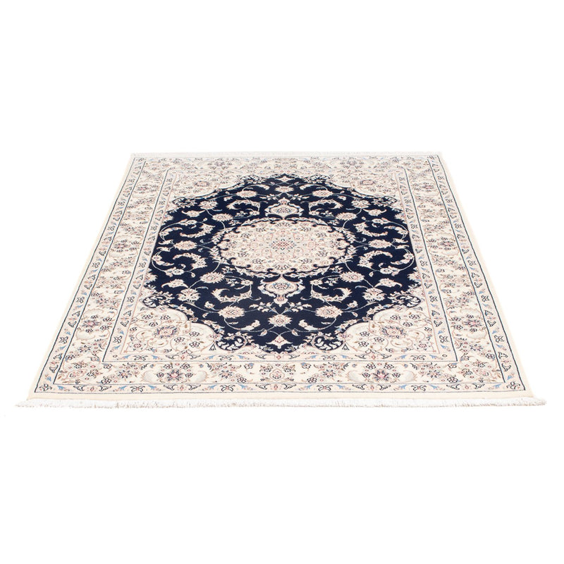 Alfombra Persa - Nain - Prima - 160 x 110 cm - azul oscuro
