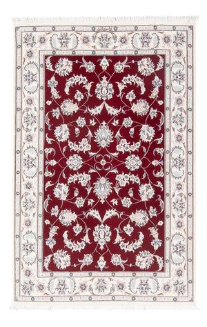 Alfombra Persa - Nain - Prima - 121 x 82 cm - rojo