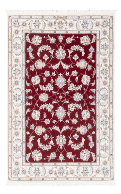 Alfombra Persa - Nain - Prima - 121 x 80 cm - rojo