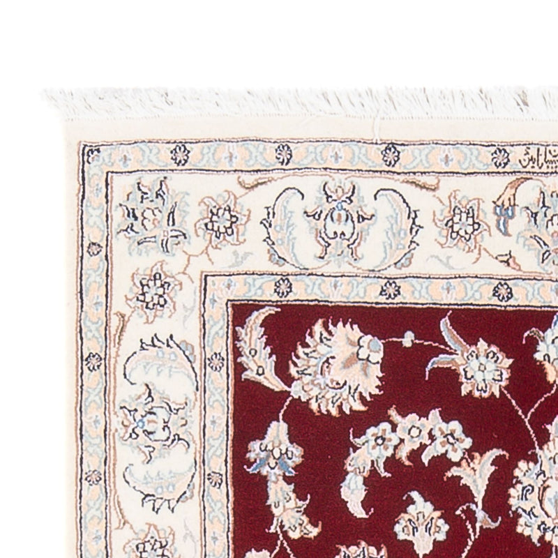 Alfombra Persa - Nain - Prima - 121 x 80 cm - rojo
