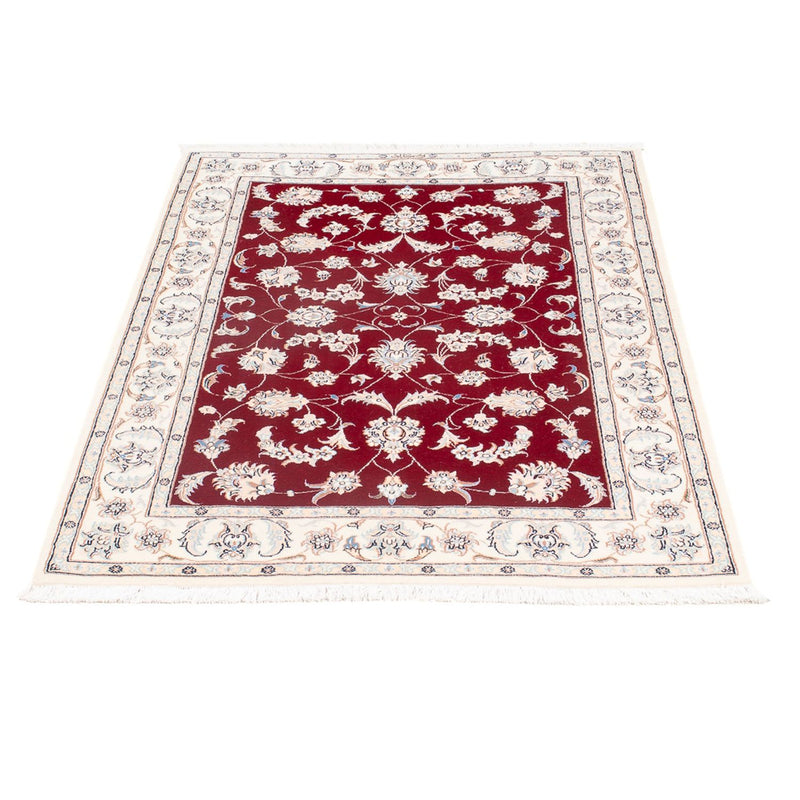 Alfombra Persa - Nain - Prima - 121 x 80 cm - rojo
