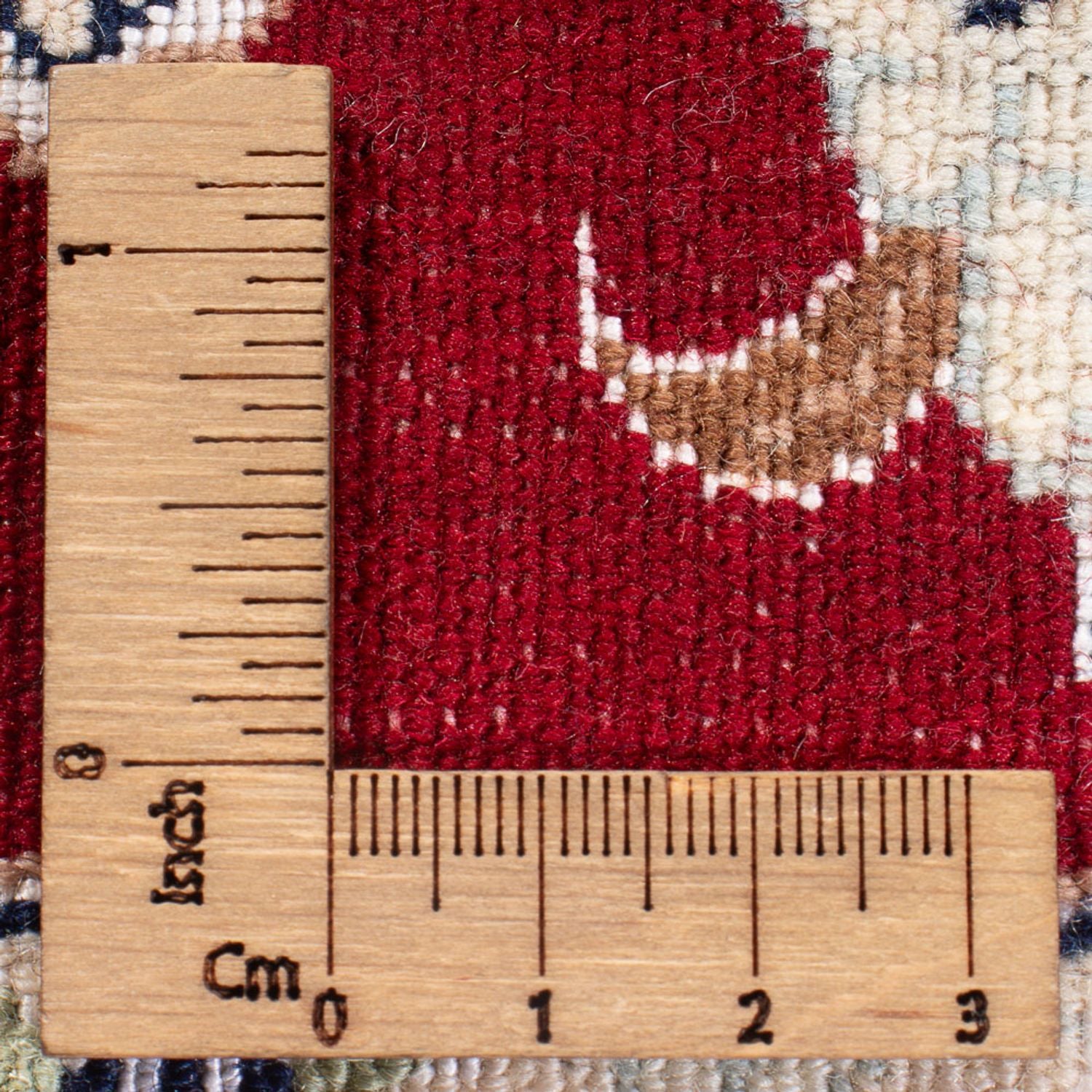 Alfombra Persa - Nain - Prima - 125 x 83 cm - rojo