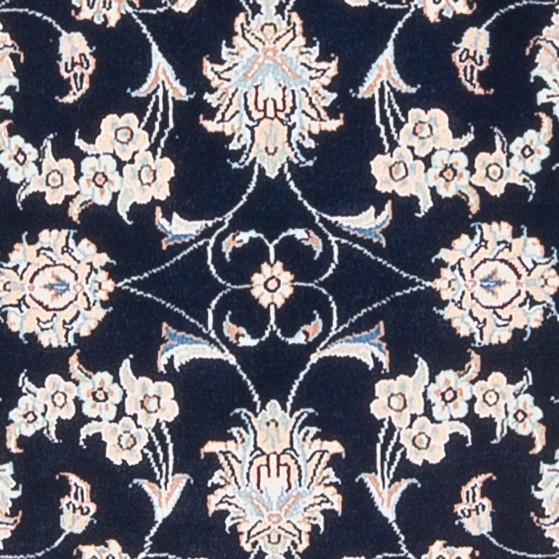 Alfombra Persa - Nain - Prima - 120 x 81 cm - azul oscuro