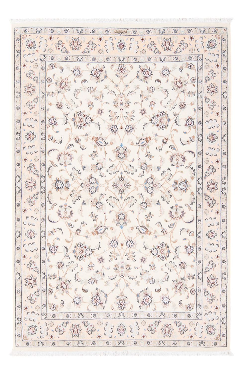 Alfombra Persa - Nain - Prima - 158 x 108 cm - crema