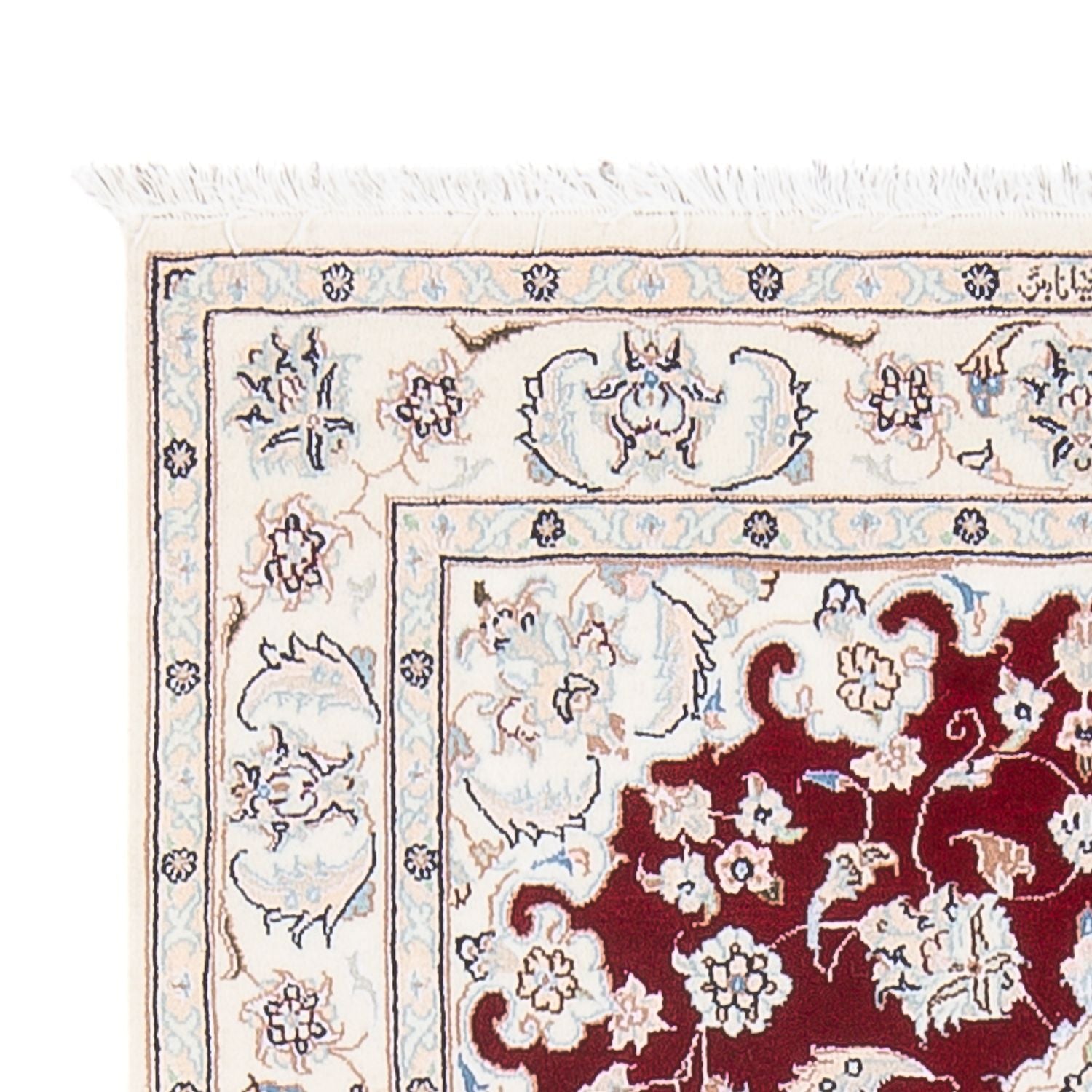 Alfombra Persa - Nain - Prima - 120 x 80 cm - rojo