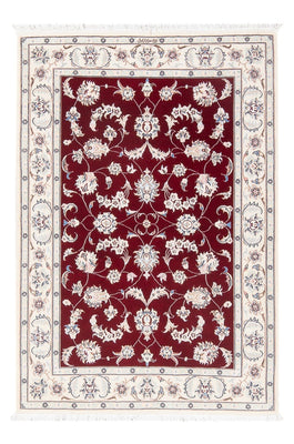 Alfombra Persa - Nain - Prima - 125 x 84 cm - rojo
