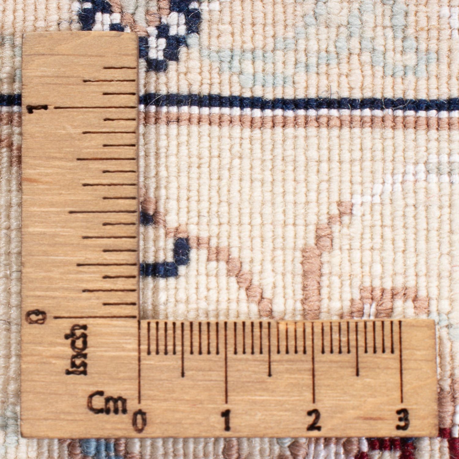 Alfombra Persa - Nain - Prima - 125 x 84 cm - rojo