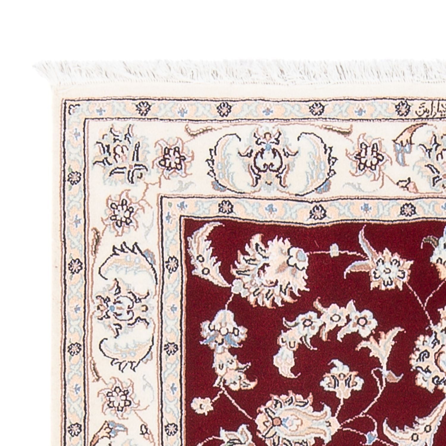 Alfombra Persa - Nain - Prima - 118 x 83 cm - rojo