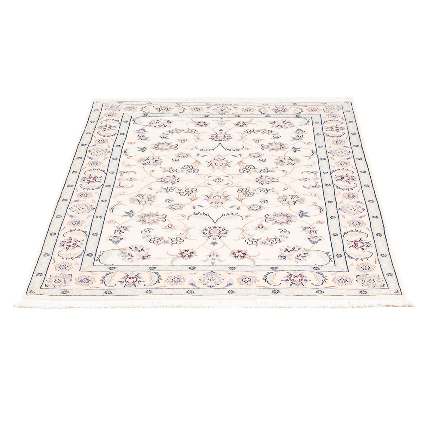 Alfombra Persa - Nain - Prima - 121 x 82 cm - crema