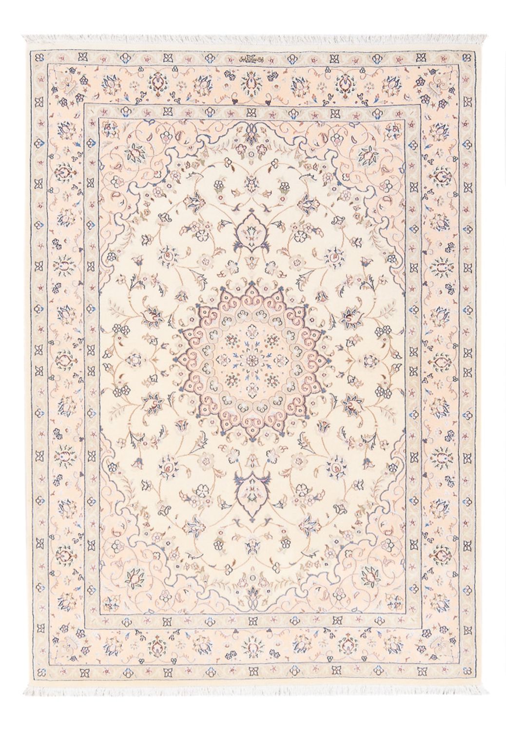 Alfombra Persa - Nain - Prima - 163 x 108 cm - crema