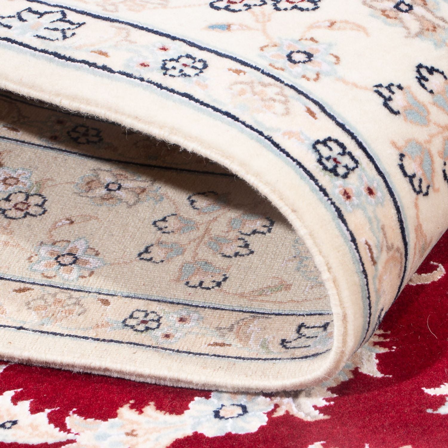Alfombra Persa - Nain - Prima - 153 x 103 cm - rojo