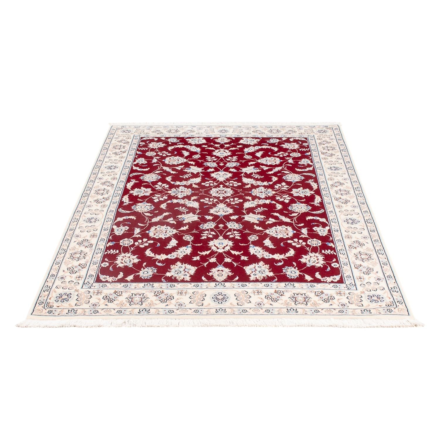 Alfombra Persa - Nain - Prima - 153 x 103 cm - rojo