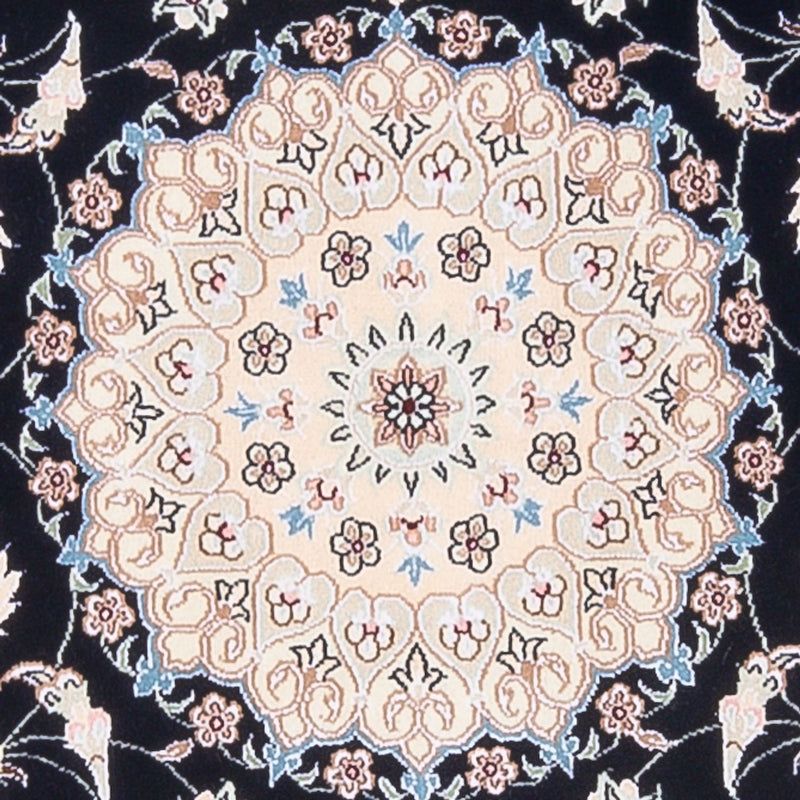 Alfombra Persa - Nain - Prima - 144 x 90 cm - azul oscuro