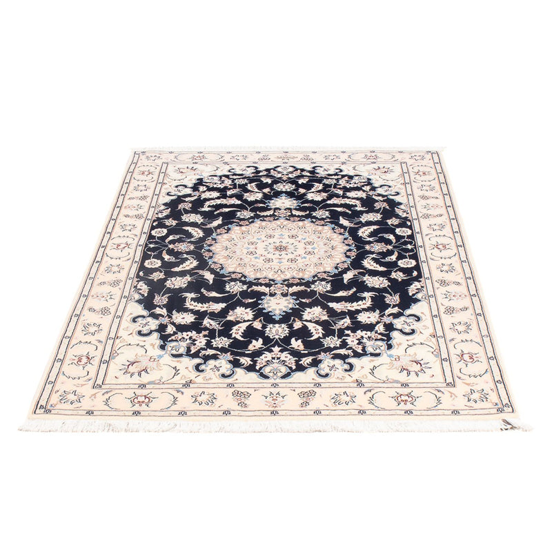 Alfombra Persa - Nain - Prima - 144 x 90 cm - azul oscuro