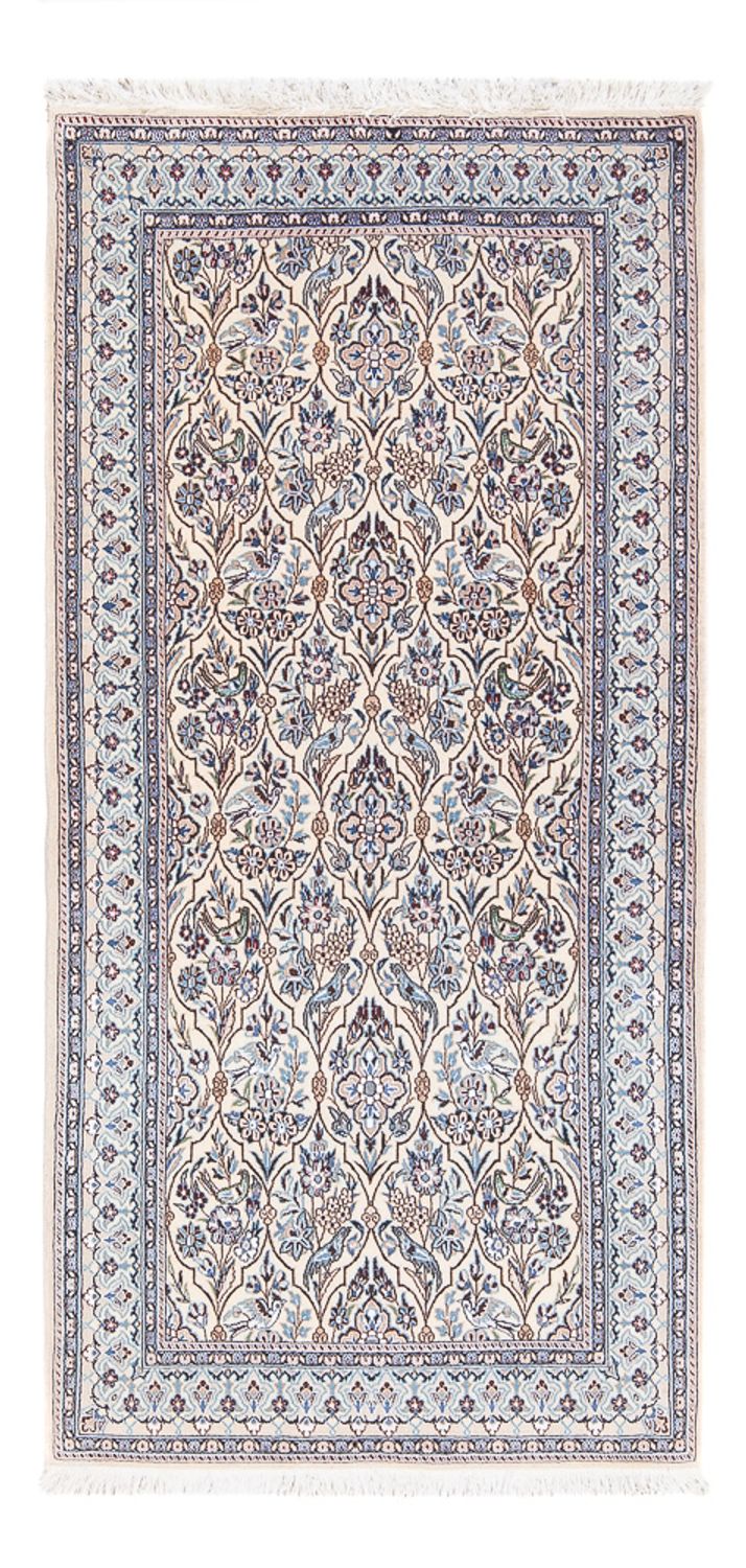 Alfombra Persa - Nain - Prima - 145 x 71 cm - beige oscuro