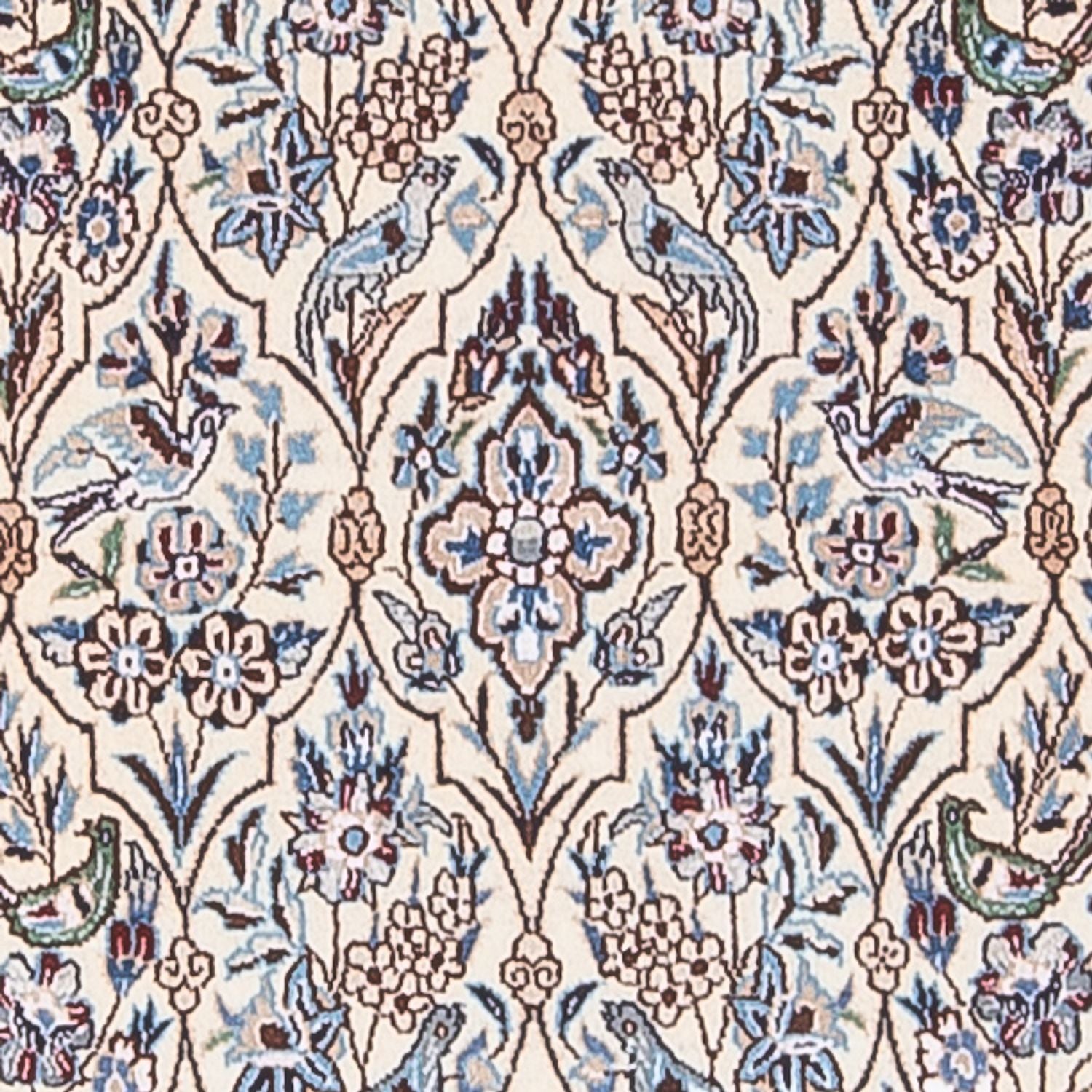 Alfombra Persa - Nain - Prima - 145 x 71 cm - beige oscuro