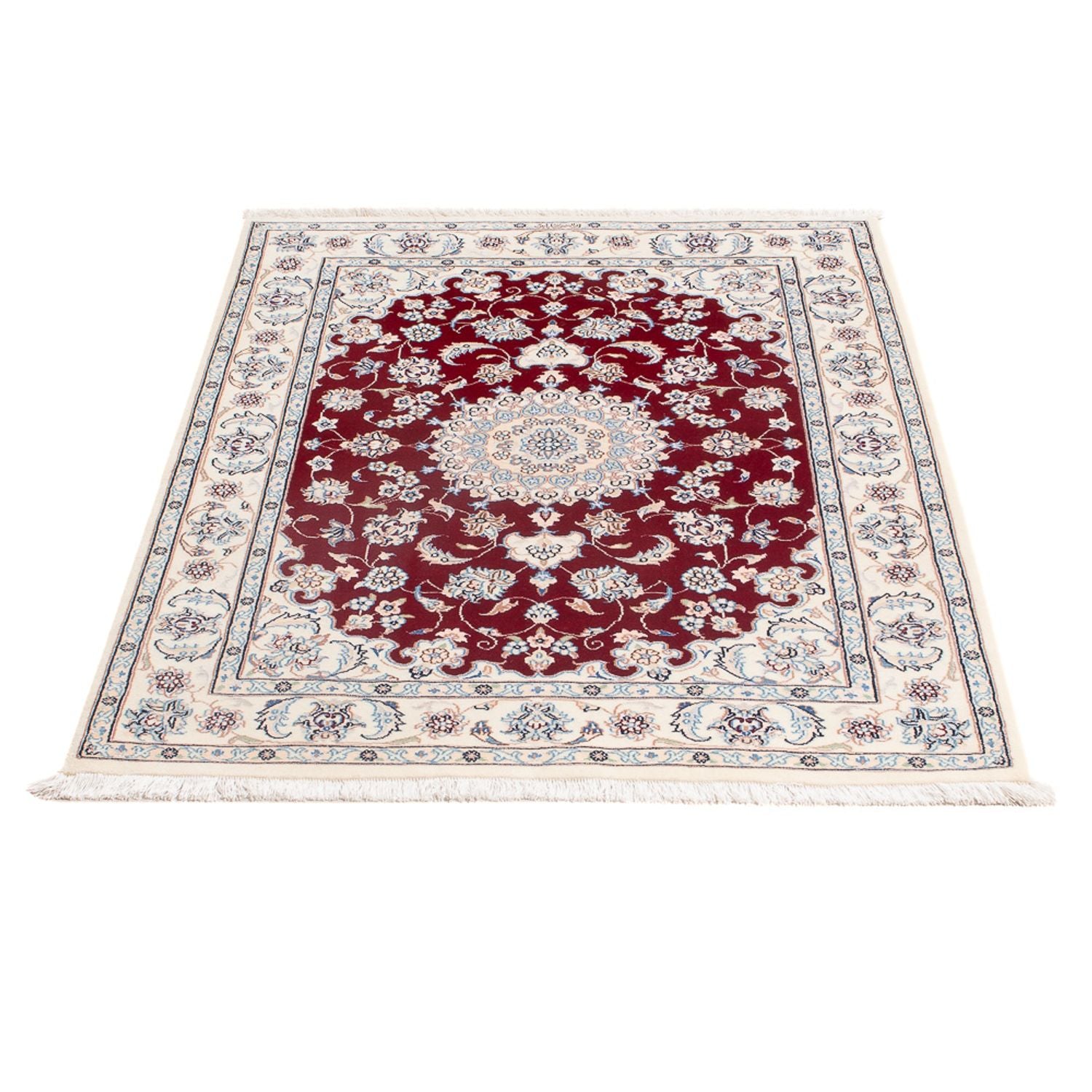 Alfombra Persa - Nain - Prima - 120 x 80 cm - rojo