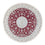 Alfombra Persa - Nain - Prima redondo  - 150 x 150 cm - rojo