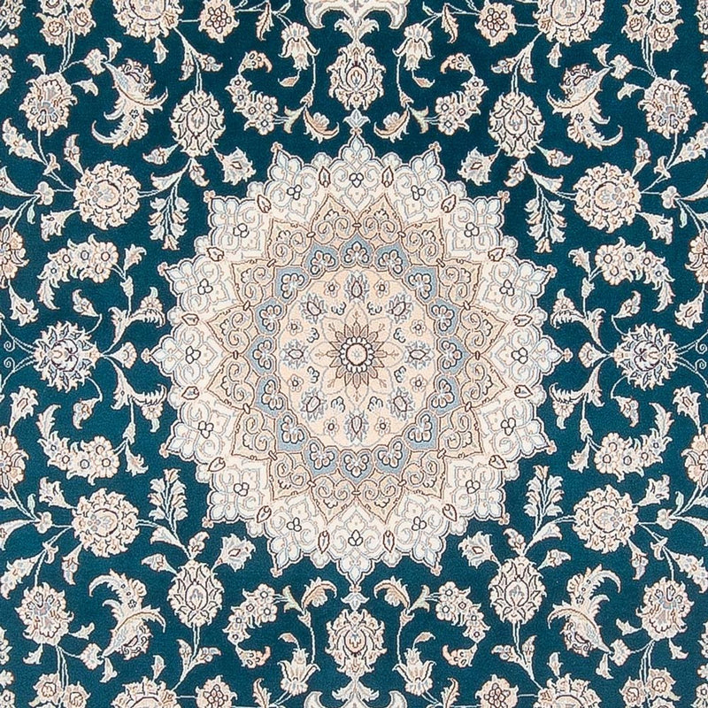 Alfombra persa - Nain - 300 x 200 cm - verde