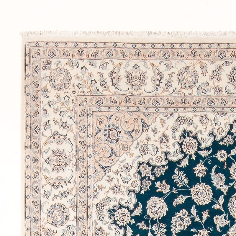 Alfombra persa - Nain - 300 x 200 cm - verde