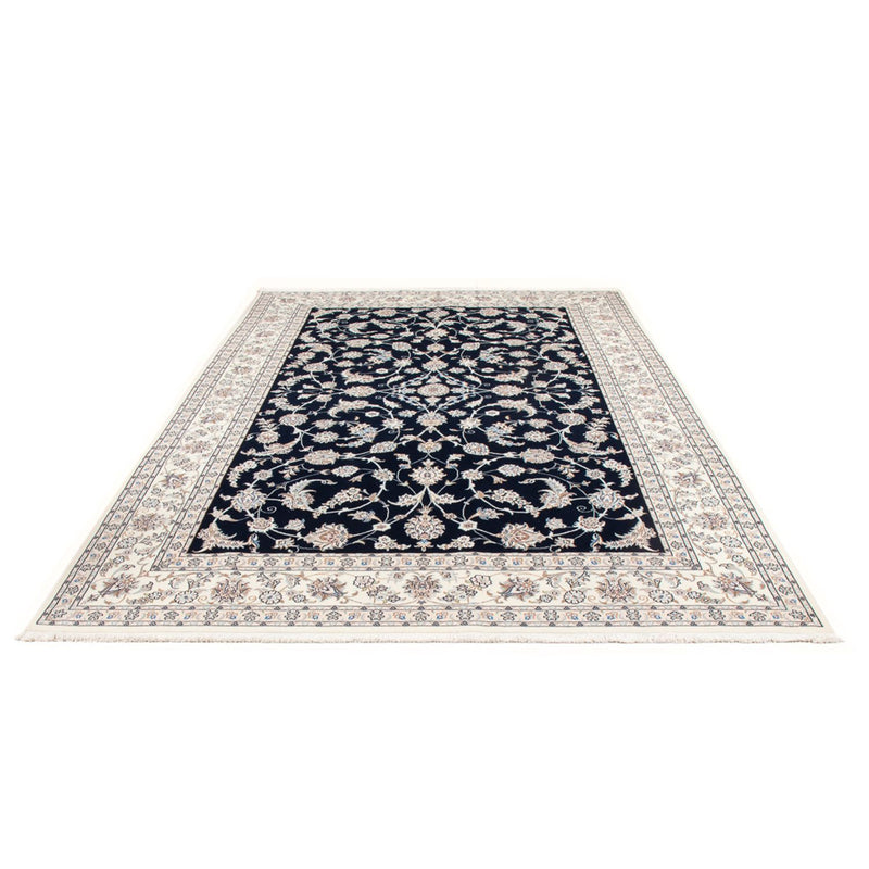 Alfombra persa - Nain - 297 x 200 cm - azul oscuro