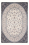 Nain Alfombra 202x295cm - Alfombra persa - Rectángulo / Crema / 202 x 295 cm Rectángulo