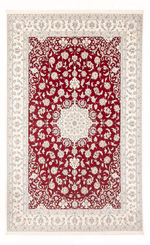 Alfombra persa - Nain - 298 x 196 cm - rojo