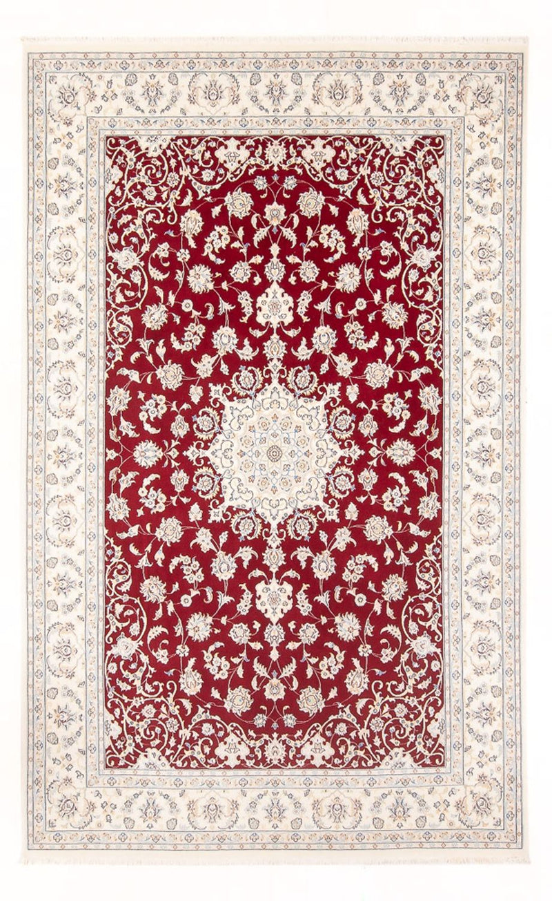 Alfombra persa - Nain - 298 x 196 cm - rojo