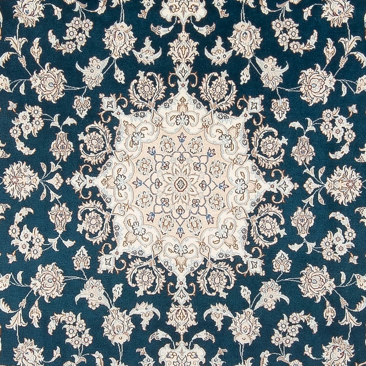 Alfombra persa - Nain - 297 x 198 cm - verde