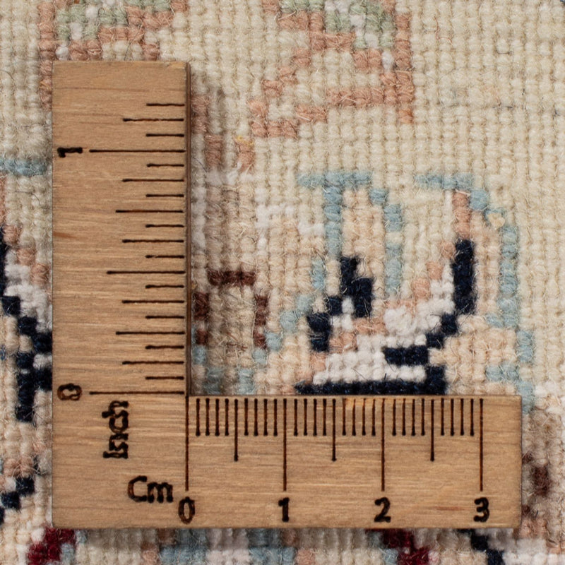 Alfombra persa - Nain - 261 x 223 cm - azul oscuro