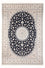 Alfombra persa - Nain - 355 x 248 cm - azul oscuro