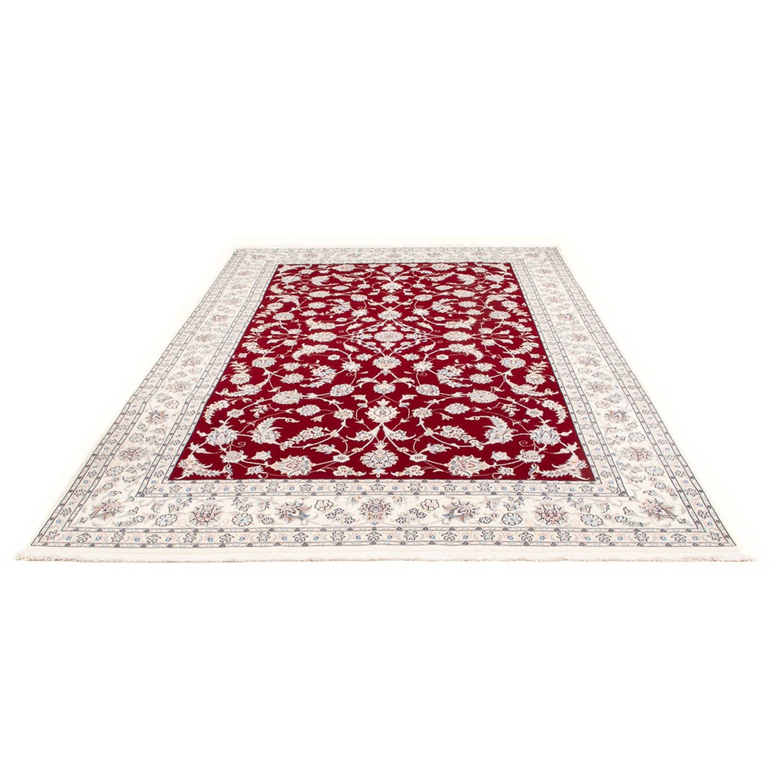 Alfombra persa - Nain - 300 x 198 cm - rojo