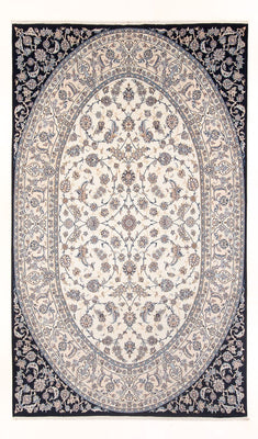 Alfombra persa - Nain - 315 x 198 cm - crema