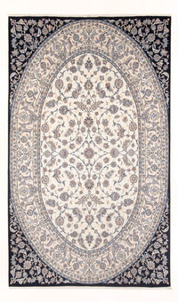 Alfombra persa - Nain - 315 x 198 cm - crema