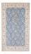 Alfombra persa - Nain - 304 x 198 cm - azul claro
