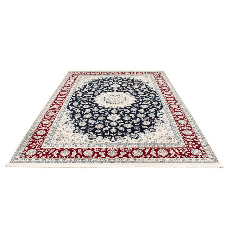 Alfombra persa - Nain - 296 x 198 cm - azul oscuro