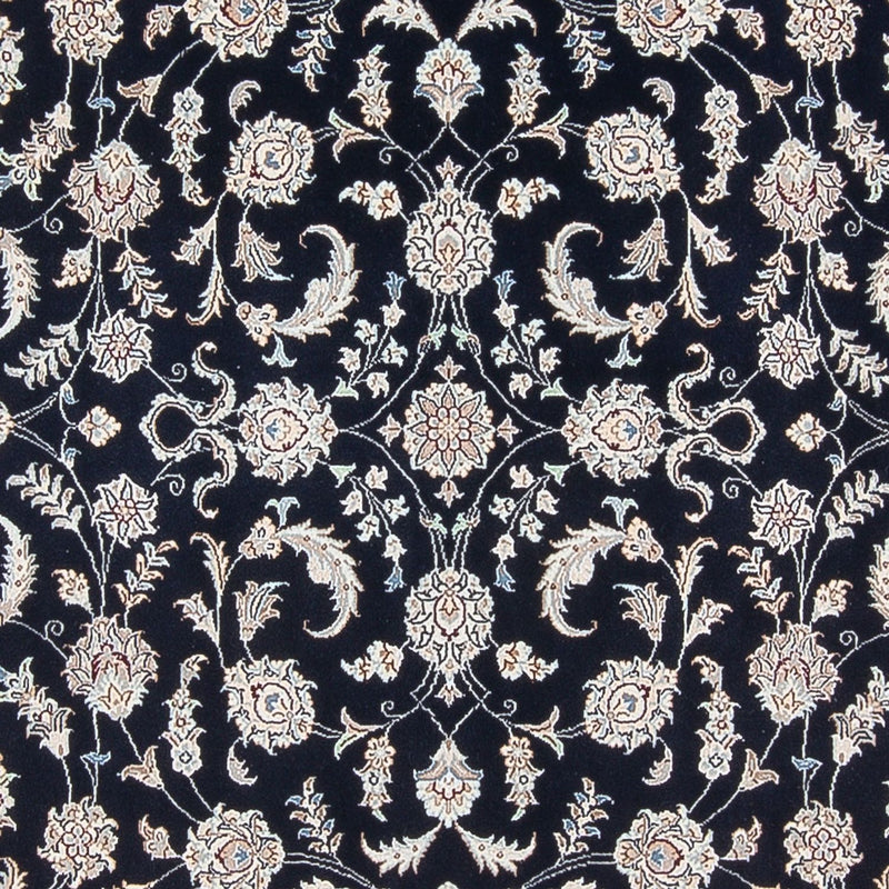 Alfombra Persa - Nain - Prima - 295 x 197 cm - azul oscuro