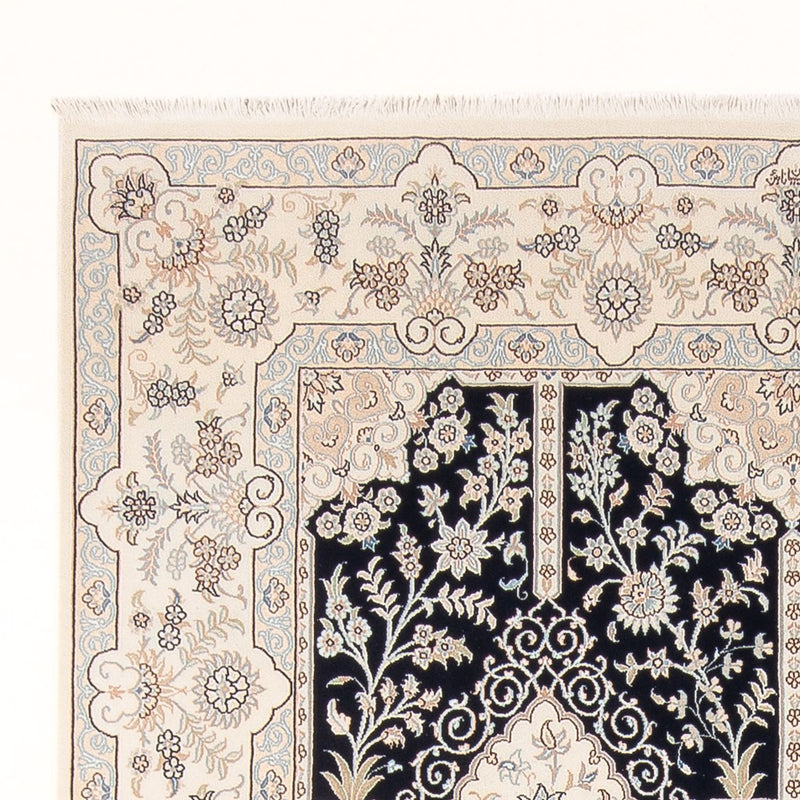 Alfombra Persa - Nain - Prima - 294 x 198 cm - azul oscuro