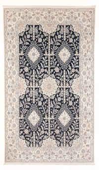 Alfombra Persa - Nain - Prima - 312 x 202 cm - azul oscuro