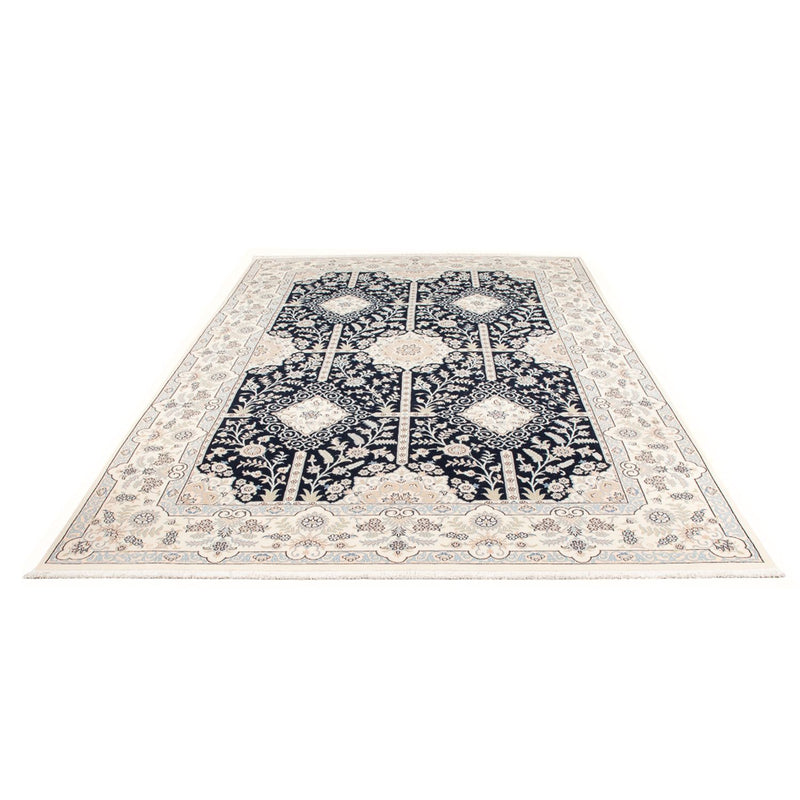 Alfombra Persa - Nain - Prima - 312 x 202 cm - azul oscuro