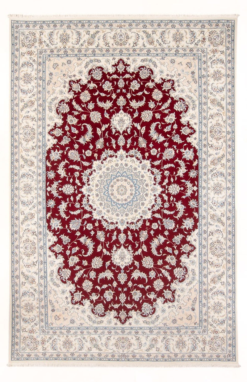Alfombra Persa - Nain - Prima - 290 x 200 cm - rojo