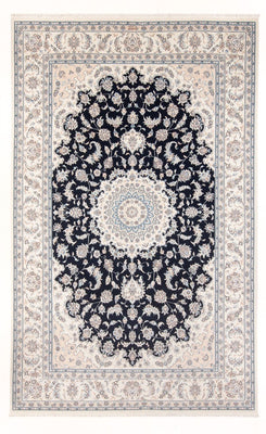 Alfombra Persa - Nain - Prima - 303 x 200 cm - azul oscuro