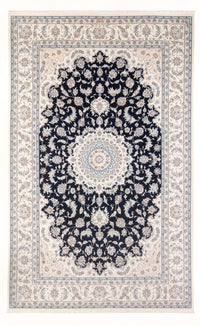 Alfombra Persa - Nain - Prima - 303 x 200 cm - azul oscuro