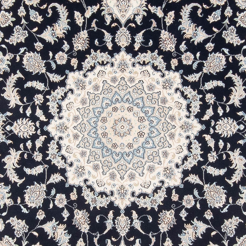 Alfombra Persa - Nain - Prima - 303 x 200 cm - azul oscuro
